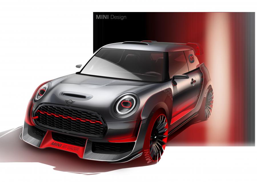 Эскиз Mini John Cooper Works GP Concept (F56) 2017 года  (фото 22 из 63)